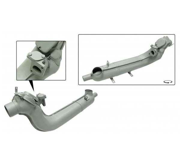 Wärmetauscher links Auspuff Heizung VW Typ3 311255103E